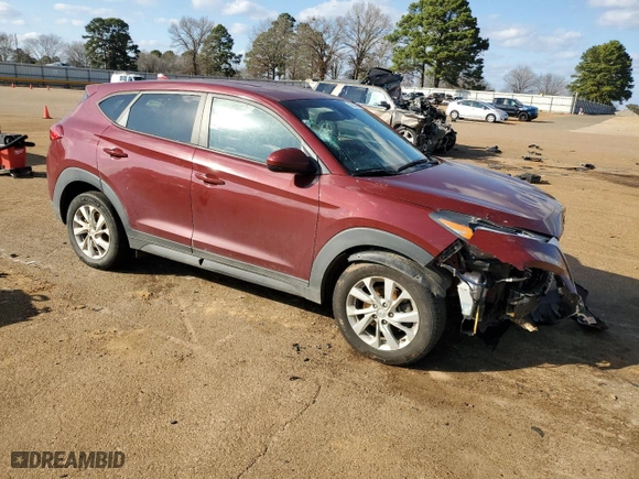 2020 Hyundai Tucson SE with VIN KM8J2CA40LU130998, listed as a Copart auction lot 43800195 with 73,914 mi miles and Salvage Title. Bid and sale history available at carsss.com. Image 4.