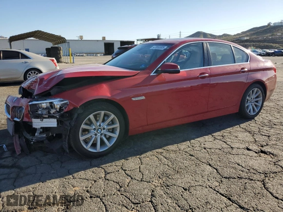 2014 BMW 5 Series 535i xDrive with VIN WBA5B3C5XED535908, listed as a Copart auction lot 47053305 with 78,205 mi miles and Salvage Title. Bid and sale history available at carsss.com. Image 1.