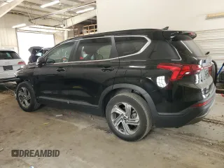 2021 Hyundai Santa Fe SE with VIN 5NMS14AJXMH321148, listed as a Copart auction lot 59810465 with 38,661 mi miles and Salvage title. Bid and sale history available at DreamBid. Image 2.