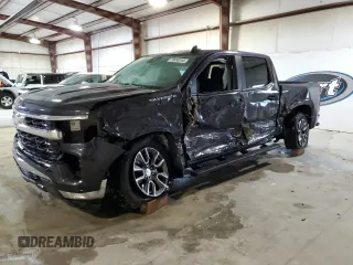 2023 Chevrolet Silverado 1500 LT with VIN 2GCPACED1P1135883, listed as a Copart auction lot 78850244 with Not Provided miles and Salvage Title. Bid and sale history available at DreamBid. Image 1.