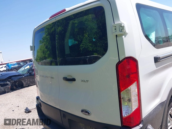 2024 Ford Transit Passenger XL with VIN 1FBAX2Y80RKA83702, listed as a IAAI auction lot 41955150 with 21,964 mi miles. Bid and sale history available at carsss.com. Image 16.