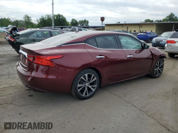 2016 Nissan Maxima SL with VIN 1N4AA6AP4GC431925, listed as a Copart auction lot 64049545 with 142,441 mi miles and Salvage title. Bid and sale history available at DreamBid. Image 3.
