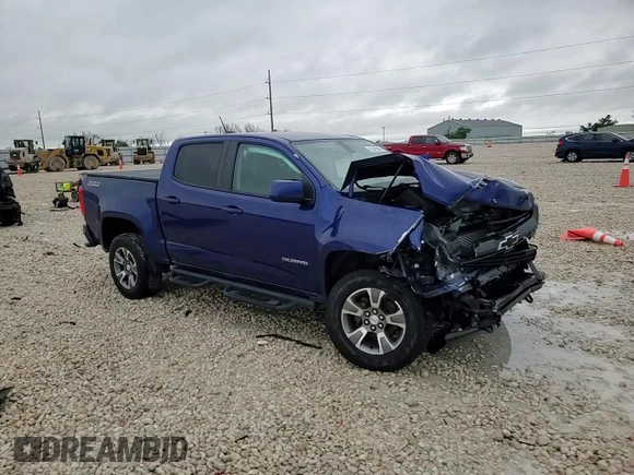 2016 Chevrolet Colorado 4WD Z71 with VIN 1GCGTDE3XG1331575, listed as a Copart auction lot 51547595 with 79,709 mi miles and Salvage Title. Bid and sale history available at carsss.com. Image 10.