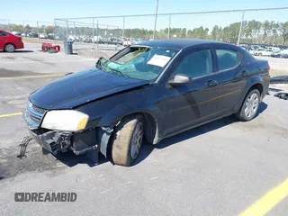 2012 Dodge Avenger SE with VIN 1C3CDZAB4CN128680, listed as a IAAI auction lot 41877366 with 258,138 mi miles. Bid and sale history available at carsss.com. Image 2.