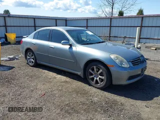 2006 Infiniti G35 with VIN JNKCV51F26M605958, listed as a IAAI auction lot 41969893 with 117,278 mi miles. Bid and sale history available at carsss.com. Image 1.