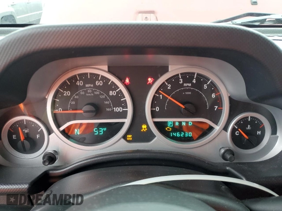 2007 Jeep Wrangler Rubicon с VIN 1J8GA64137L149019, выставлен на аукционе Copart как лот 56499575 с пробегом 146 230 миль миль и Списание • Salvage title. История ставок и продаж доступна на DreamBid. Изображение 9.