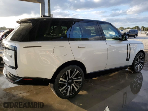 2023 Land Rover Range Rover SE z VIN SALKP9E7XPA063280, wystawiony jako Copart lot #87803455 z przebiegiem 38 966 mil mil oraz Szkoda całkowita • Salvage title. Historia ofert i sprzedaży dostępna na DreamBid. Obrazek 3.
