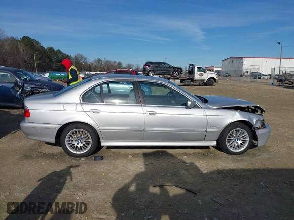 2002 BMW 5 Series 530iA with VIN WBADT63432CH85321, listed as a IAAI auction lot 41340351 with Not Provided miles. Bid and sale history available at carsss.com. Image 13.