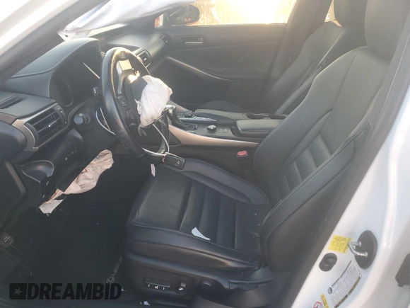 2017 Lexus IS 350 with VIN JTHBE1D26H5031374, listed as a Copart auction lot 80337564 with 65,431 mi miles and Salvage Title. Bid and sale history available at DreamBid. Image 7.