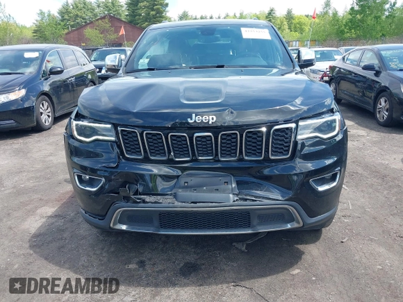 2017 Jeep Grand Cherokee Limited with VIN 1C4RJFBG1HC908923, listed as a IAAI auction lot 42253255 with 97,355 mi miles and . Bid and sale history available at DreamBid. Image 6.