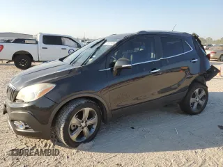 2014 Buick Encore Convenience with VIN KL4CJBSBXEB744506, listed as a Copart auction lot 75501304 with 107,959 mi miles and Salvage Title. Bid and sale history available at DreamBid. Image 1.