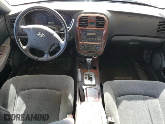 2003 Hyundai Sonata GLS with VIN KMHWF35H43A876198, listed as a Copart auction lot 45571305 with 134,928 mi miles and Clean Title. Bid and sale history available at carsss.com. Image 8.