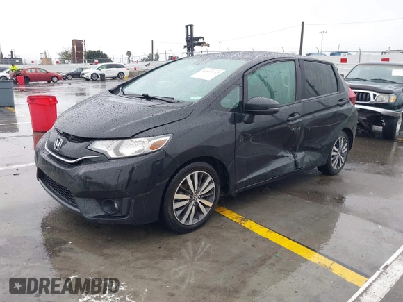 2015 Honda Fit EX-L with VIN 3HGGK5H8XFM715360, listed as a IAAI auction lot 41579712 with 187,054 mi miles. Bid and sale history available at carsss.com. Image 2.