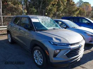 2024 Chevrolet TrailBlazer LS with VIN KL79MMS20RB112961, listed as a IAAI auction lot 41847690 with 16,229 mi miles. Bid and sale history available at carsss.com. Image 1.