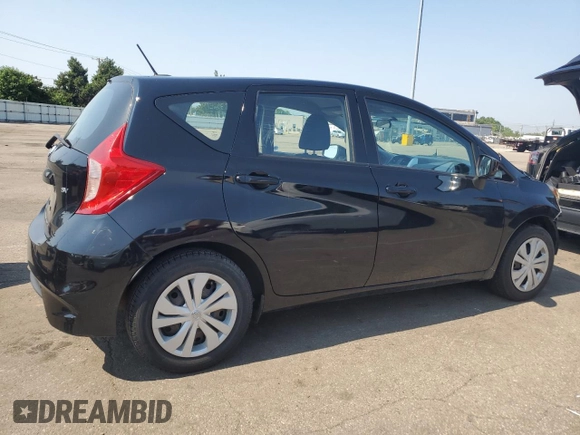 2017 Nissan Note S Plus with VIN 3N1CE2CP3HL374736, listed as a Copart auction lot 60440935 with 74,347 mi miles and Salvage title. Bid and sale history available at DreamBid. Image 3.