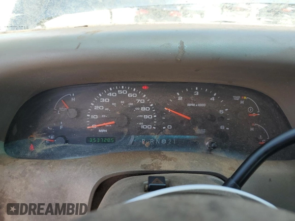 2004 Ford F-250 XL with VIN 1FTNX20L34ED90771, listed as a Copart auction lot 54047935 with 353,728 mi miles and Salvage title. Bid and sale history available at DreamBid. Image 9.