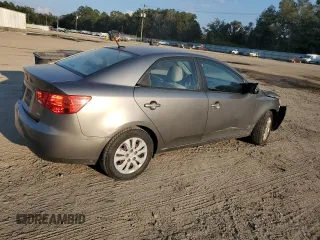 2010 Kia Forte EX with VIN KNAFU4A22A5055282, listed as a Copart auction lot 72369604 with Not Provided miles and Salvage Title. Bid and sale history available at carsss.com. Image 3.