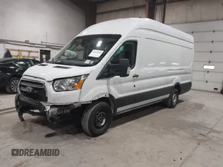 2020 Ford Transit Cargo with VIN 1FTBR3X85LKA65544, listed as a IAAI auction lot 42006800 with 55,497 mi miles and . Bid and sale history available at DreamBid. Image 18.