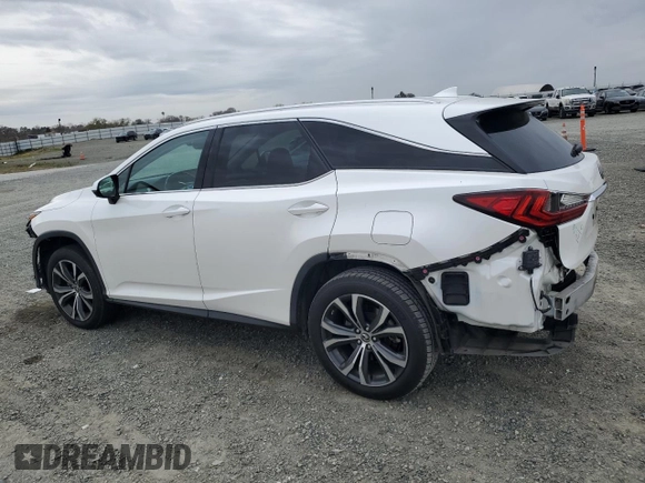 2018 Lexus RX 350L Premium with VIN JTJDZKCA4J2008001, listed as a Copart auction lot 47625985 with 71,324 mi miles and Salvage Title. Bid and sale history available at DreamBid. Image 2.