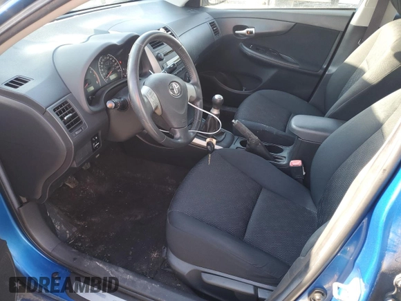 2009 Toyota Corolla with VIN 2T1BU40E29C081148, listed as a Copart auction lot 44716855 with 98,358 mi miles and Salvage Title. Bid and sale history available at carsss.com. Image 7.