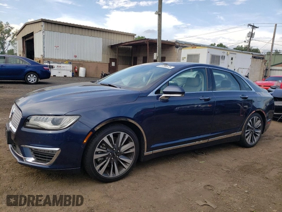 2017 Lincoln MKZ Reserve with VIN 3LN6L5EC3HR628434, listed as a Copart auction lot 61736675 with 16,683 mi miles and Salvage title. Bid and sale history available at DreamBid. Image 1.