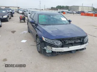 2020 Honda Accord EX-L with VIN 1HGCV3F52LA013691, listed as a IAAI auction lot 41553160 with 61,613 mi miles and . Bid and sale history available at DreamBid. Image 1.
