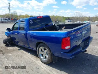 2017 Ram 1500 Express with VIN 1C6RR7FG4HS779632, listed as a IAAI auction lot 42023031 with 155,978 mi miles. Bid and sale history available at carsss.com. Image 3.