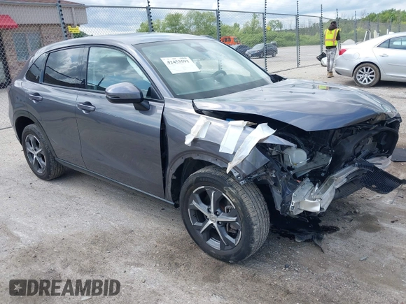 2023 Honda HR-V EX-L with VIN 3CZRZ1H77PM724631, listed as a IAAI auction lot 42453591 with 28,758 mi miles and . Bid and sale history available at DreamBid. Image 1.