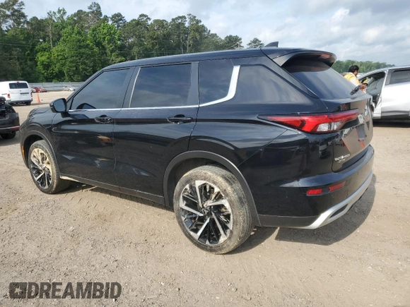 2022 Mitsubishi Outlander SE with VIN JA4J4UA89NZ079671, listed as a Copart auction lot 57293495 with 94,467 mi miles and Salvage title. Bid and sale history available at DreamBid. Image 2.
