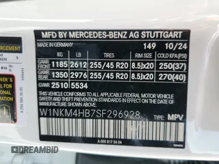2025 Mercedes-Benz GLC 300 z VIN W1NKM4HB7SF296928, wystawiony jako Copart lot #51312915 z przebiegiem 664 mil mil oraz Szkoda całkowita • Salvage title. Historia ofert i sprzedaży dostępna na DreamBid. Obrazek 13.