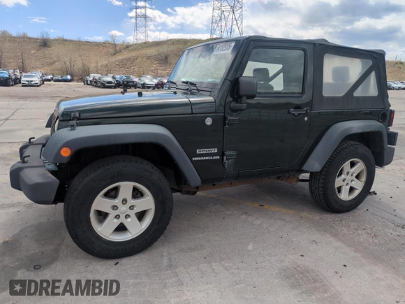 2010 Jeep Wrangler Sport with VIN 1J4AA2D16AL127197, listed as a Copart auction lot 54192935 with 200,595 mi miles and Clean Title. Bid and sale history available at carsss.com. Image 1.