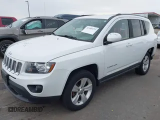 2015 Jeep Compass High Altitude Edition with VIN 1C4NJDEB6FD357687, listed as a IAAI auction lot 41995472 with 91,780 mi miles. Bid and sale history available at carsss.com. Image 2.