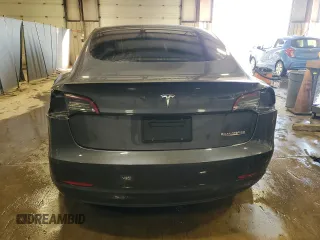 2022 Tesla Model 3 Performance with VIN 5YJ3E1EC6NF107912, listed as a Copart auction lot 46126545 with 31,389 mi miles and Salvage Title. Bid and sale history available at carsss.com. Image 6.