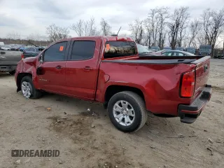 2021 Chevrolet Colorado 2WD LT с VIN 1GCGSCEN4M1210292, выставлен на аукционе Copart как лот 49714505 с пробегом 96 725 миль миль и Списание • Salvage title. История ставок и продаж доступна на DreamBid. Изображение 2.