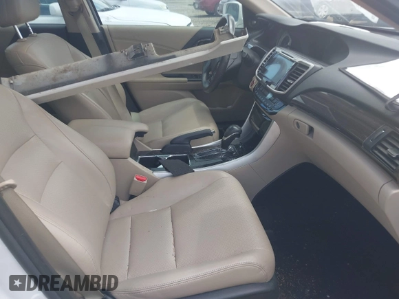 2017 Honda Accord Touring with VIN 1HGCR3F98HA003410, listed as a IAAI auction lot 42534659 with 211,470 mi miles and . Bid and sale history available at DreamBid. Image 5.