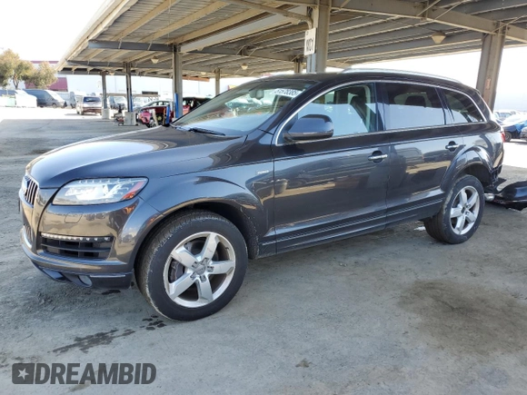 2015 Audi Q7 3.0T Premium with VIN WA1CGAFE3FD018294, listed as a Copart auction lot 51578385 with 69,172 mi miles and Salvage Title. Bid and sale history available at carsss.com. Image 1.