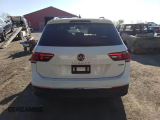 2022 Volkswagen Tiguan SE with VIN 3VV2B7AX9NM127634, listed as a Copart auction lot 55668325 with 47,734 mi miles and Salvage title. Bid and sale history available at DreamBid. Image 6.