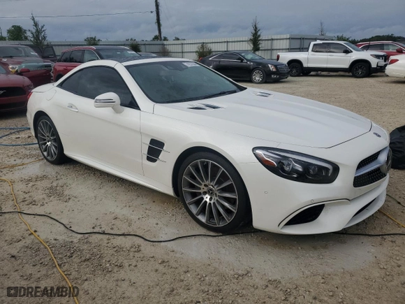 2019 Mercedes-Benz SL with VIN WDDJK6GAXKF054850, listed as a Copart auction lot 74237304 with NaN miles and Salvage Title. Bid and sale history available at carsss.com. Image 4.