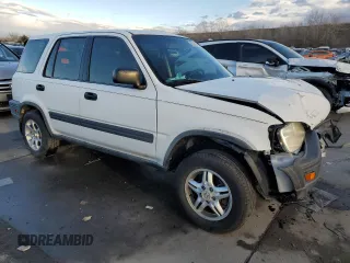 2001 Honda CR-V LX with VIN JHLRD18401C046892, listed as a Copart auction lot 85376174 with 190,076 mi miles and Salvage Title. Bid and sale history available at carsss.com. Image 4.