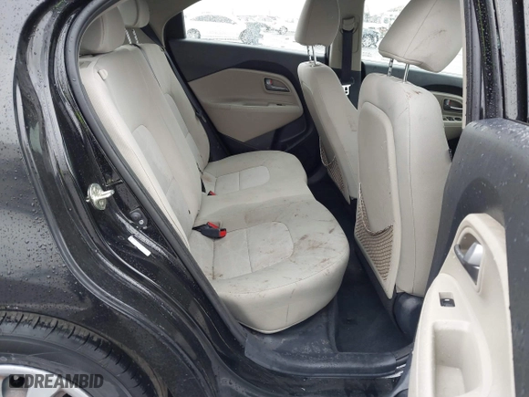 2013 Kia Rio LX with VIN KNADM5A35D6302623, listed as a IAAI auction lot 41626083 with 114,132 mi miles. Bid and sale history available at carsss.com. Image 8.