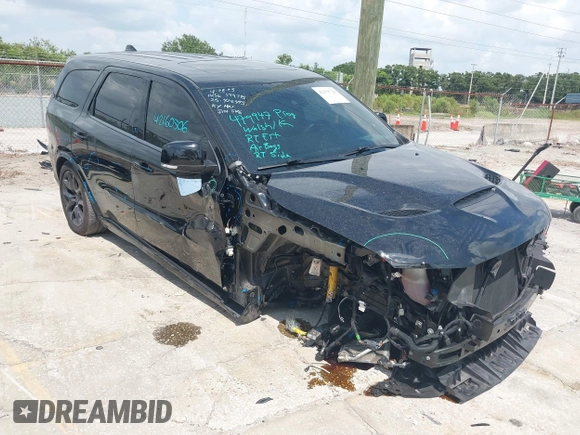2023 Dodge Durango SRT Hellcat Premium with VIN 1C4SDJH9XPC554953, listed as a IAAI auction lot 42375728 with 19,492 mi miles and . Bid and sale history available at DreamBid. Image 6.