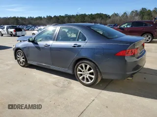 2007 Acura TSX Navi with VIN JH4CL96997C018485, listed as a Copart auction lot 88056035 with 186,164 mi miles and Salvage Title. Bid and sale history available at carsss.com. Image 2.