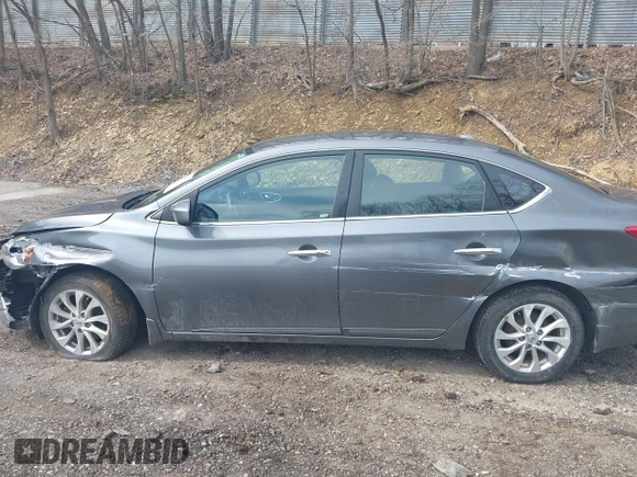 2019 Nissan Sentra S with VIN 3N1AB7AP0KY395408, listed as a IAAI auction lot 42003152 with 38,681 mi miles and . Bid and sale history available at DreamBid. Image 14.