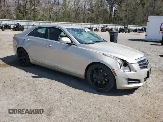 2013 Cadillac ATS Premium with VIN 1G6AF5SX4D0139518, listed as a Copart auction lot 49593475 with 77,505 mi miles and Salvage Title. Bid and sale history available at carsss.com. Image 4.