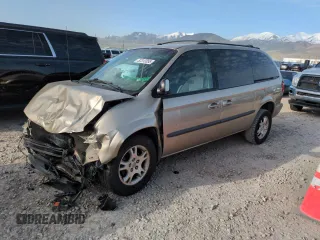 2002 Dodge Caravan EX z VIN 2B8GP74L92R661361, wystawiony jako Copart lot #52313355 z przebiegiem Nie podano mil oraz Szkoda całkowita • Salvage title. Historia ofert i sprzedaży dostępna na DreamBid. Obrazek 1.