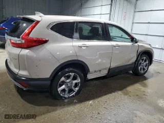 2018 Honda CR-V EX with VIN 2HKRW2H56JH665569, listed as a Copart auction lot 43803935 with 26,631 mi miles and Salvage Title. Bid and sale history available at carsss.com. Image 3.