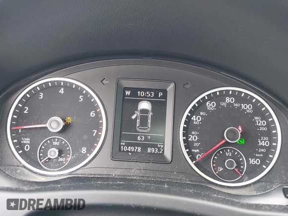 2016 Volkswagen Tiguan SE z VIN WVGBV7AX4GW508103, wystawiony jako IAAI lot #42473754 z przebiegiem 104 978 mil mil oraz . Historia ofert i sprzedaży dostępna na DreamBid. Obrazek 7.