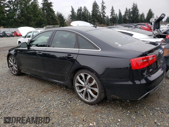 2013 Audi A6 3.0T Prestige with VIN WAUJGAFCXDN088326, listed as a Copart auction lot 87369724 with 138,864 mi miles and Clean Title. Bid and sale history available at carsss.com. Image 2.