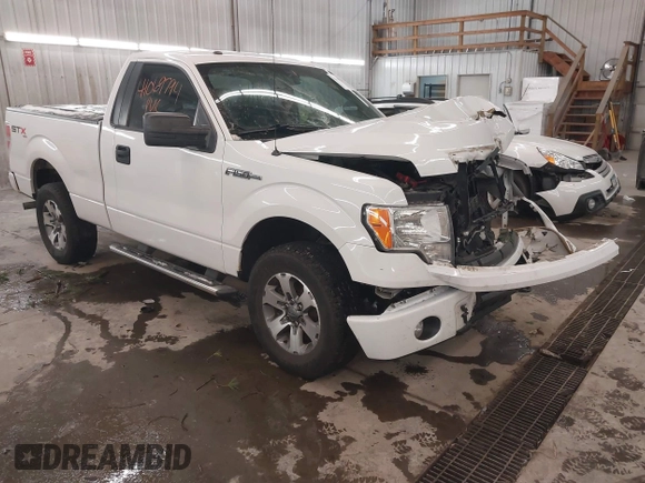 2013 Ford F-150 XL with VIN 1FTMF1EF4DFD41360, listed as a IAAI auction lot 41069794 with 159,097 mi miles and . Bid and sale history available at DreamBid. Image 1.