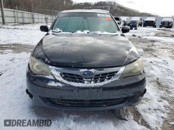 2008 Subaru Impreza Sedan (Natl) i with VIN JF1GE61628H529281, listed as a Copart auction lot 45170215 with 0 mi miles and Salvage Title. Bid and sale history available at carsss.com. Image 5.